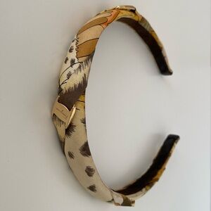 Ferragamo Leopard Print Headband